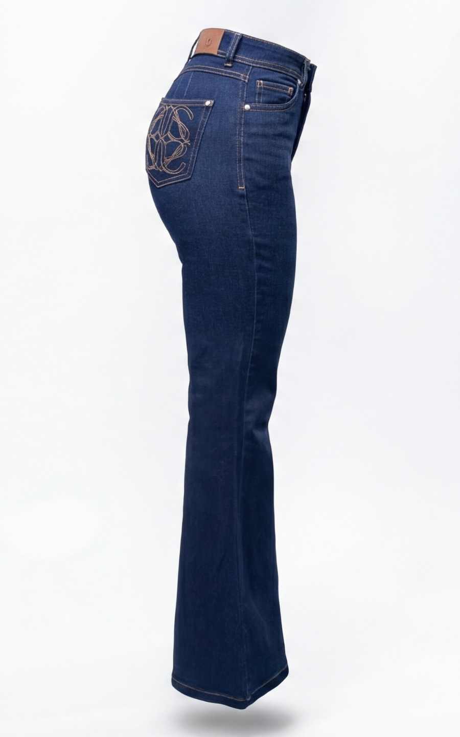 Pantalón Flare Natural