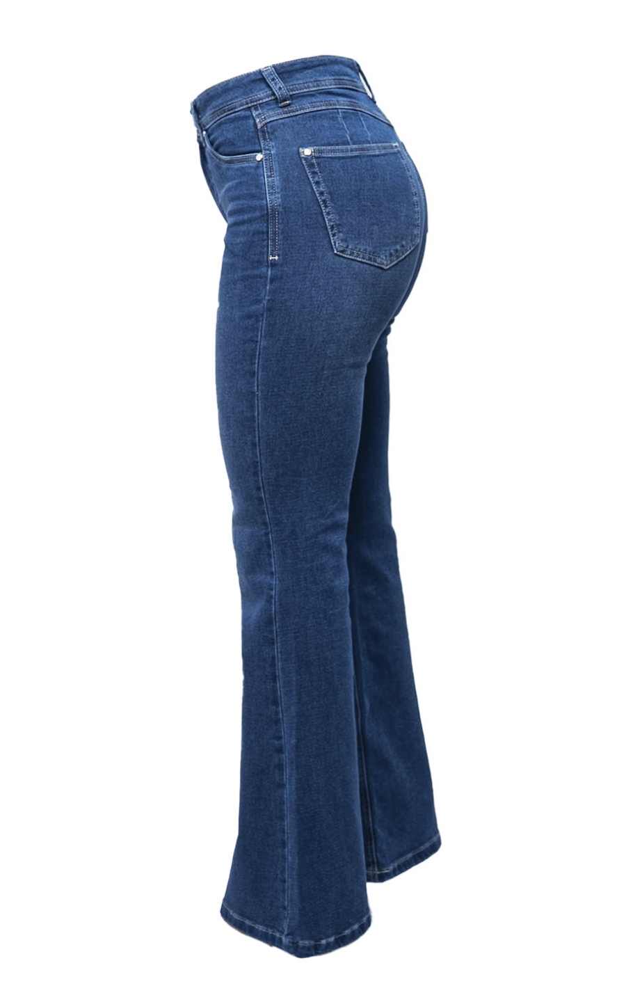 Pantalón Flare Celeste