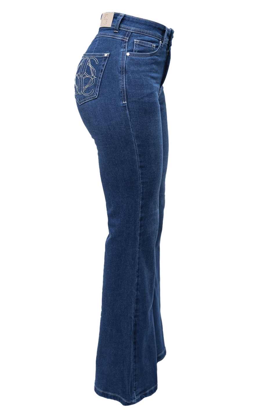 Pantalón Flare Celeste