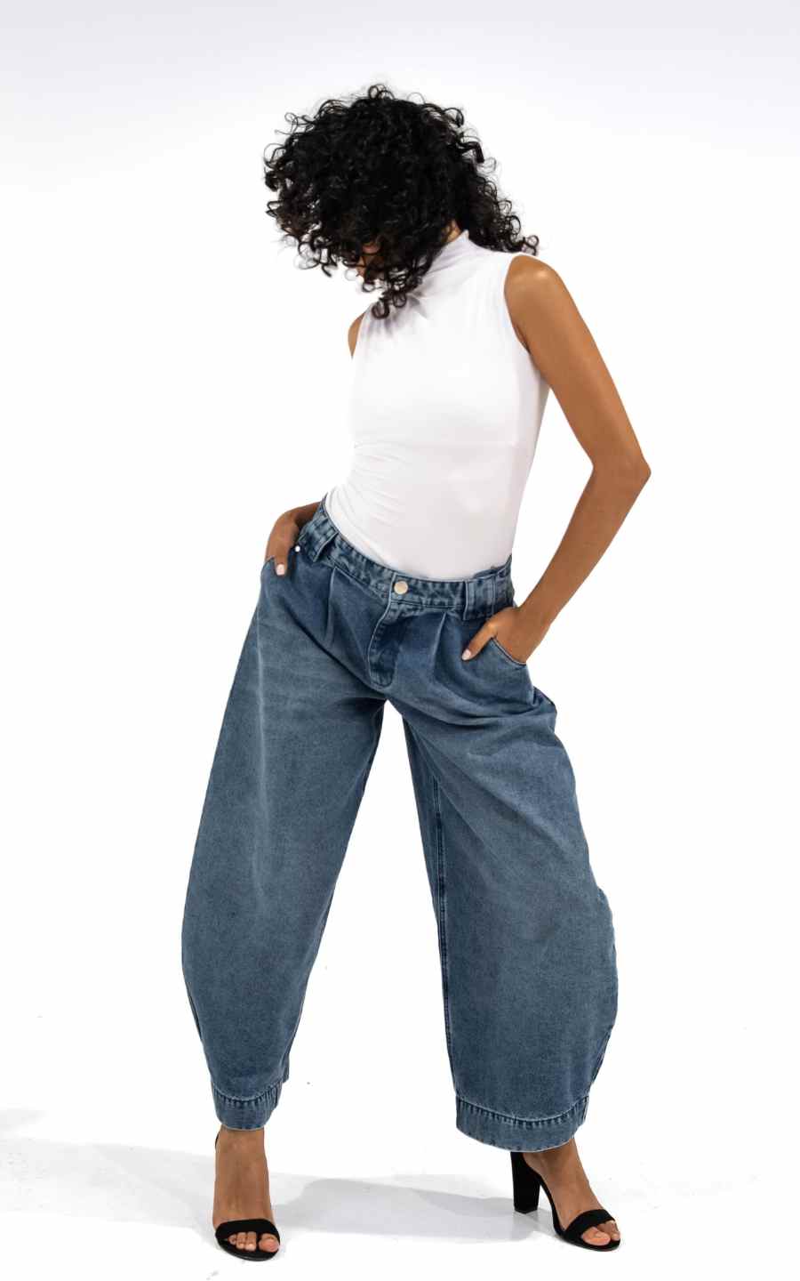 Pantalón Ballón Celeste