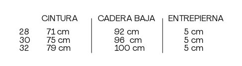 Guía de tallas